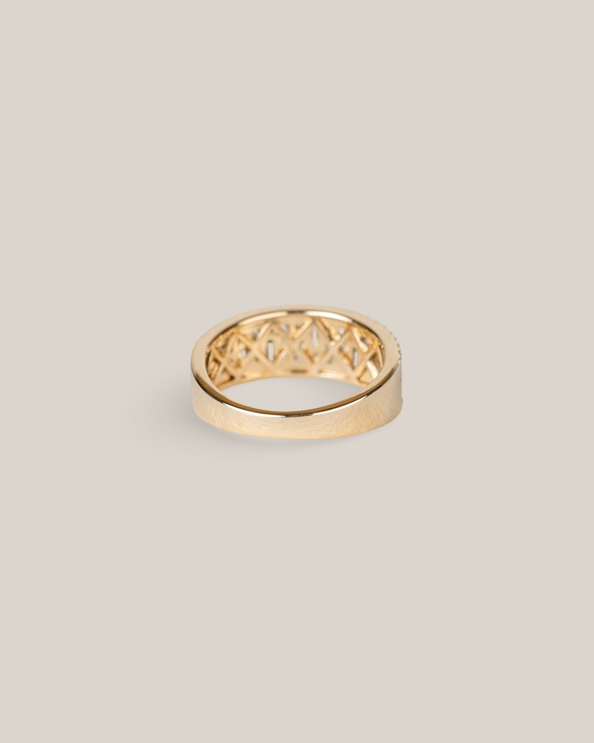 Baguette 1/2 Eternity Ring