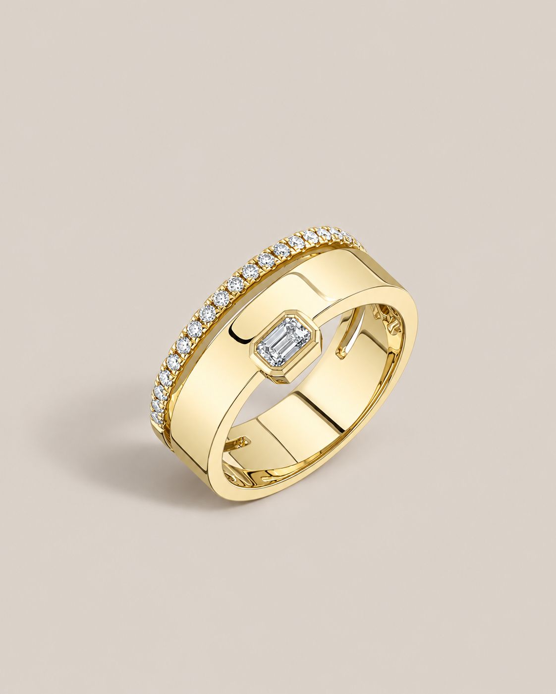 Emerald Cut Cigar Band