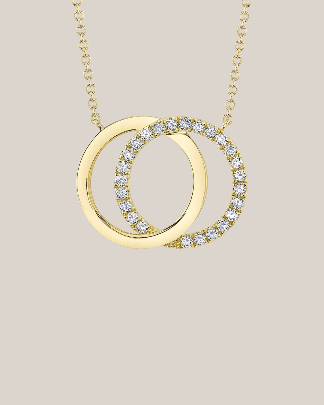 Diamond Love Knot Necklace