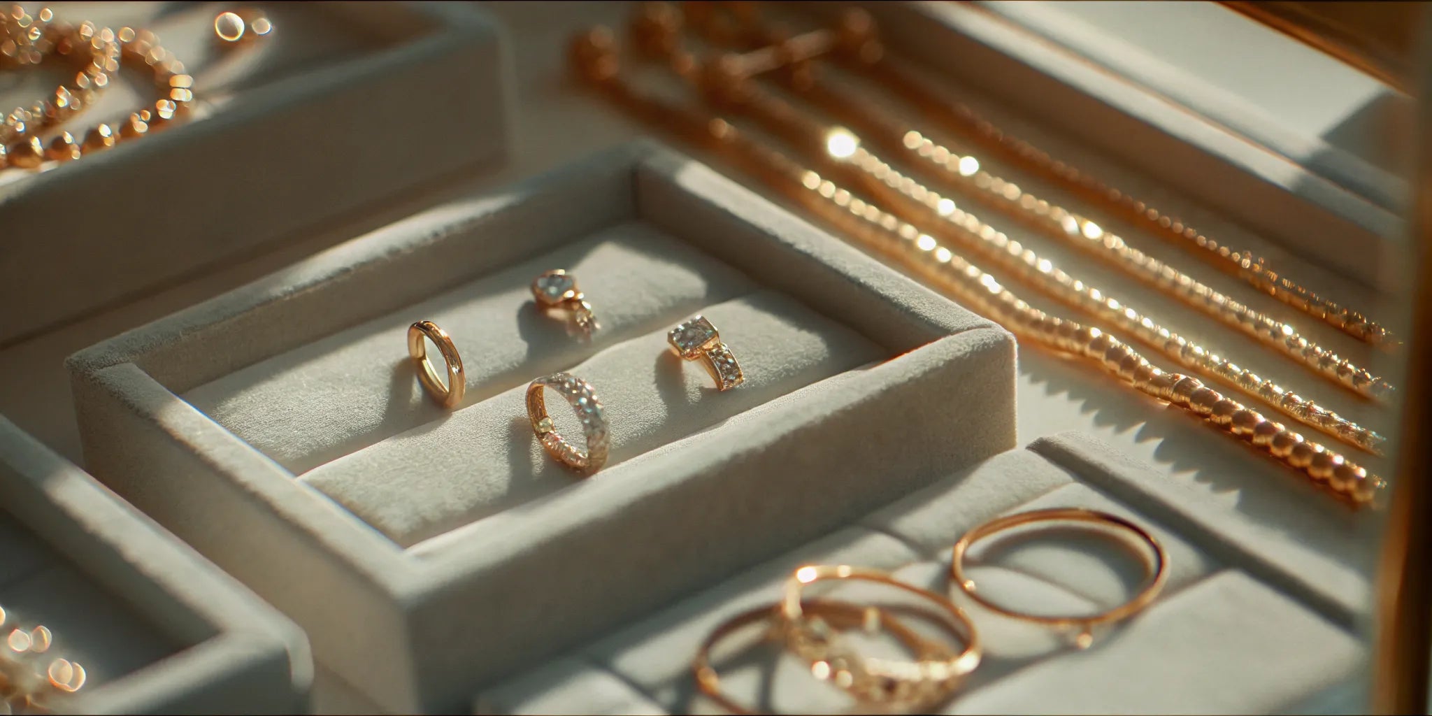 Modern fine jewelry in a West Palm Beach boutique setting