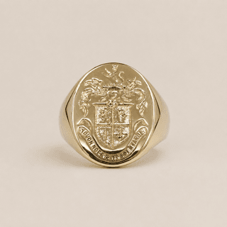 14ky SHAY Signet Ring