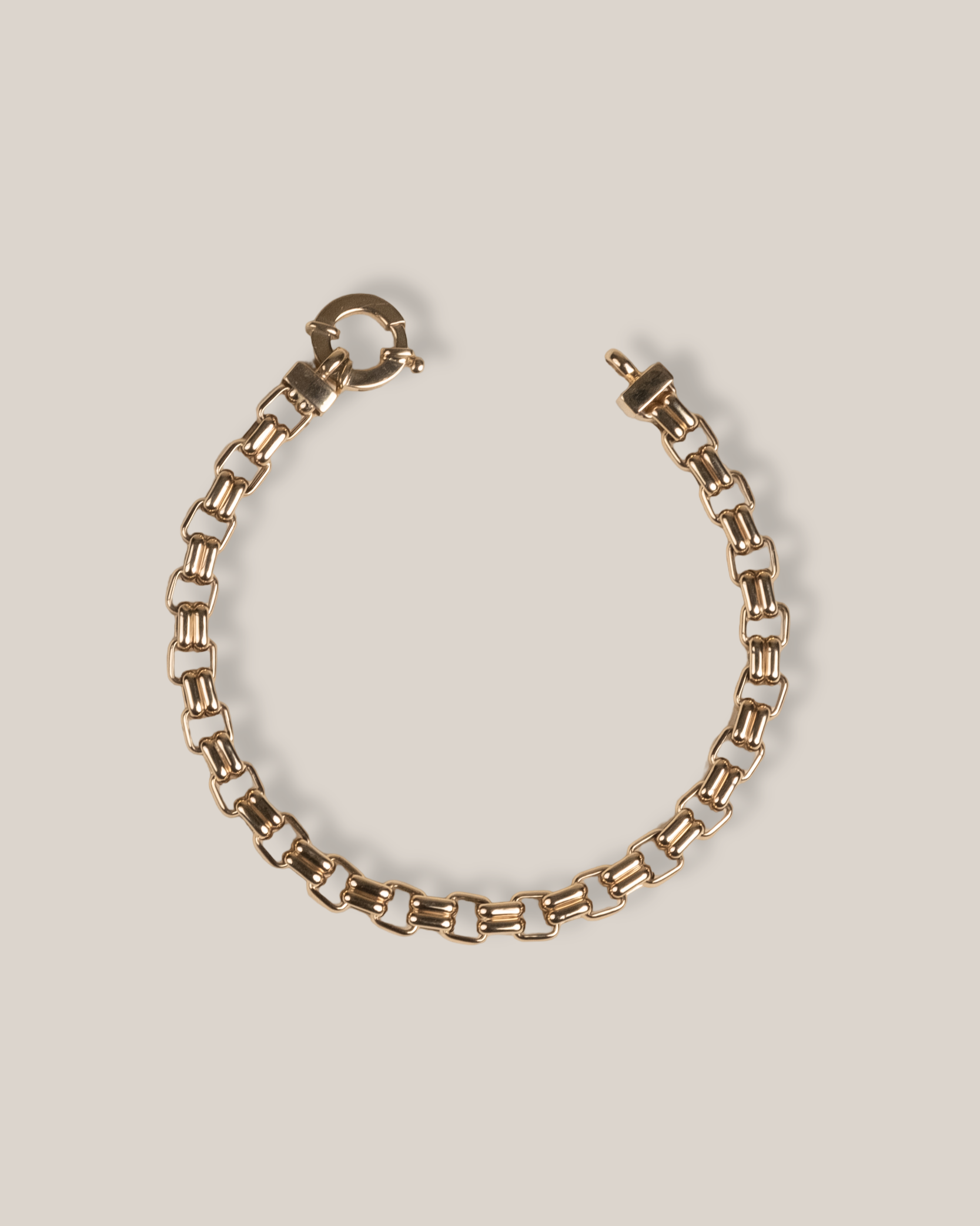 Open Box Chain Bracelet