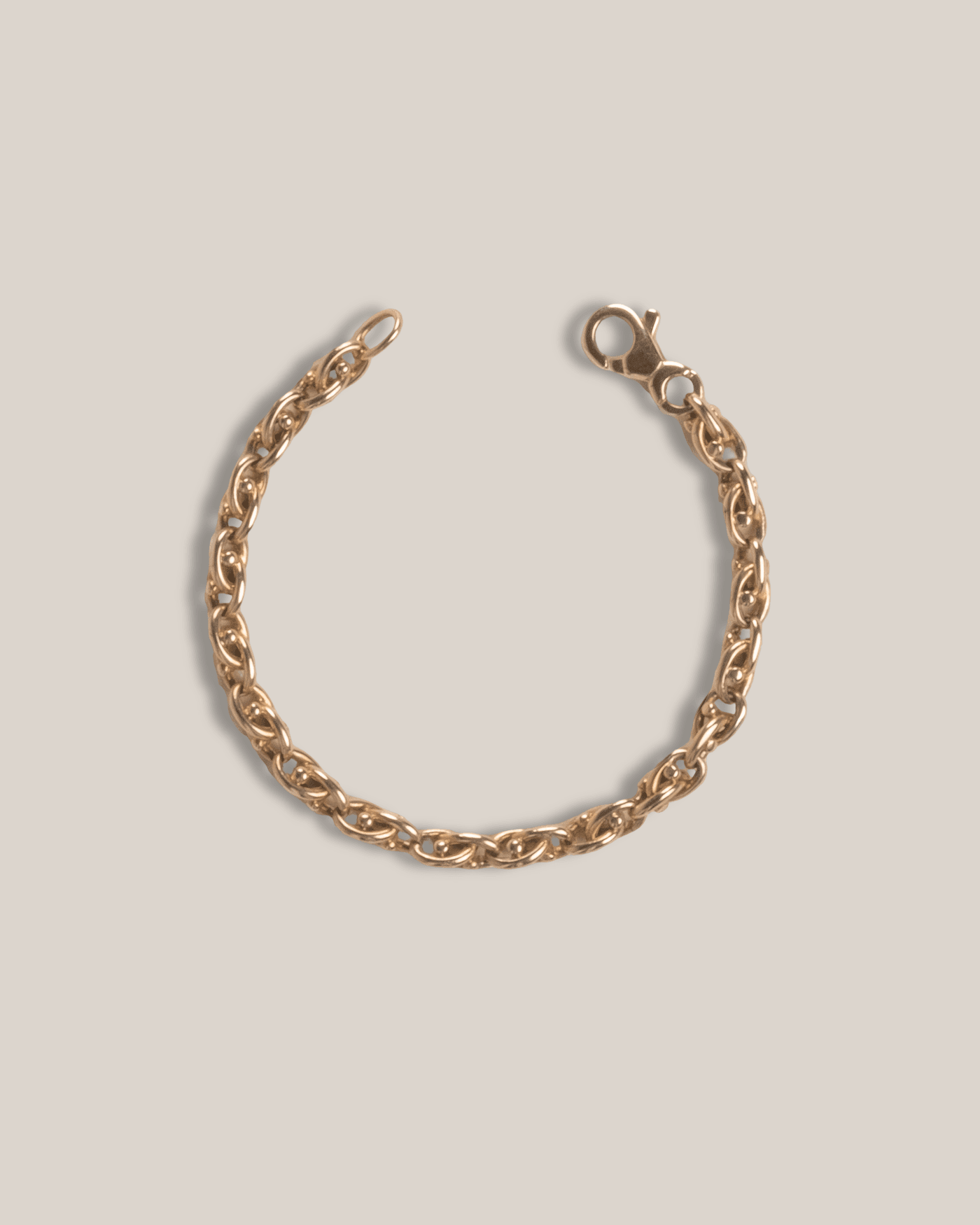 Fancy Rolo Link Bracelet