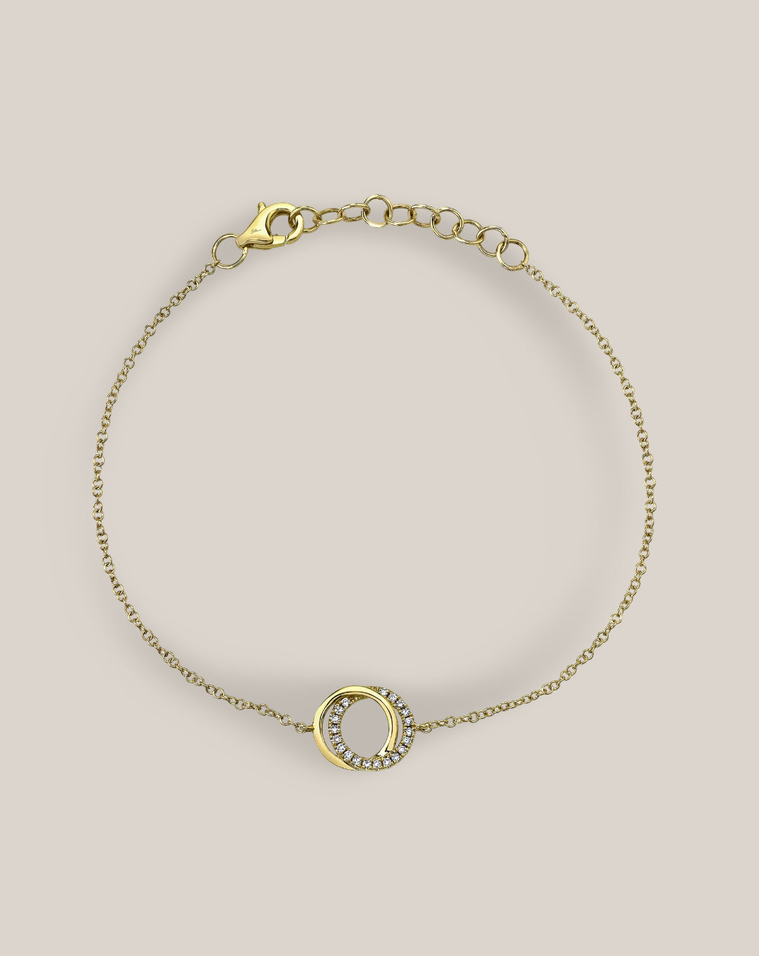 Diamond Love Knot Bracelet
