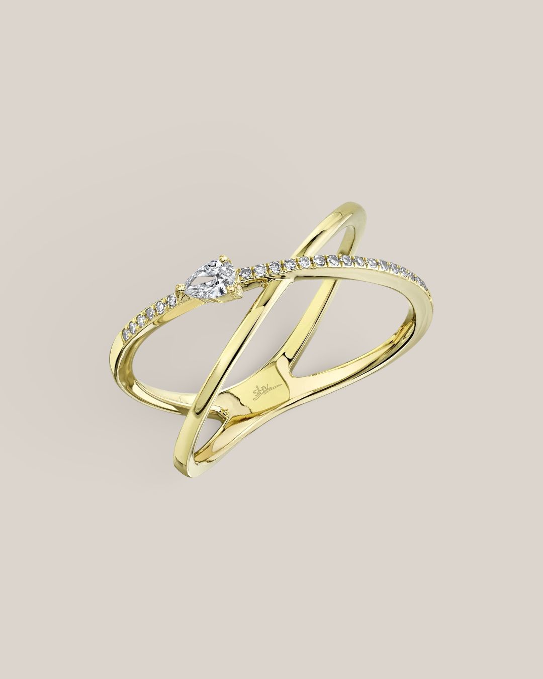 Pear X Ring
