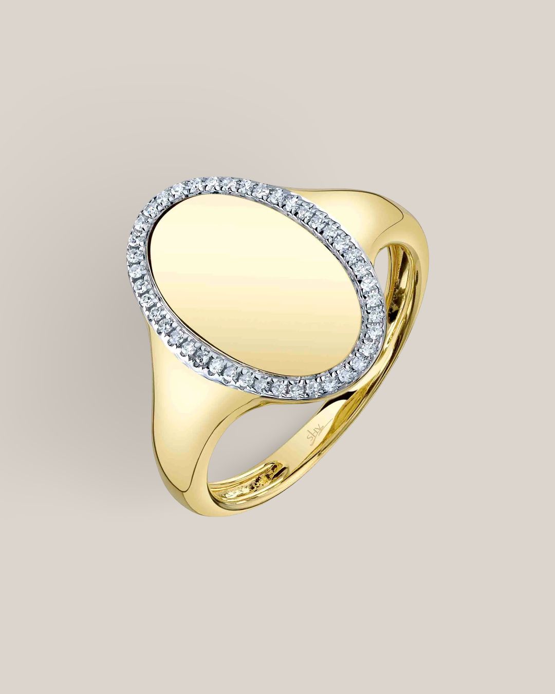 Diamond Signet Ring
