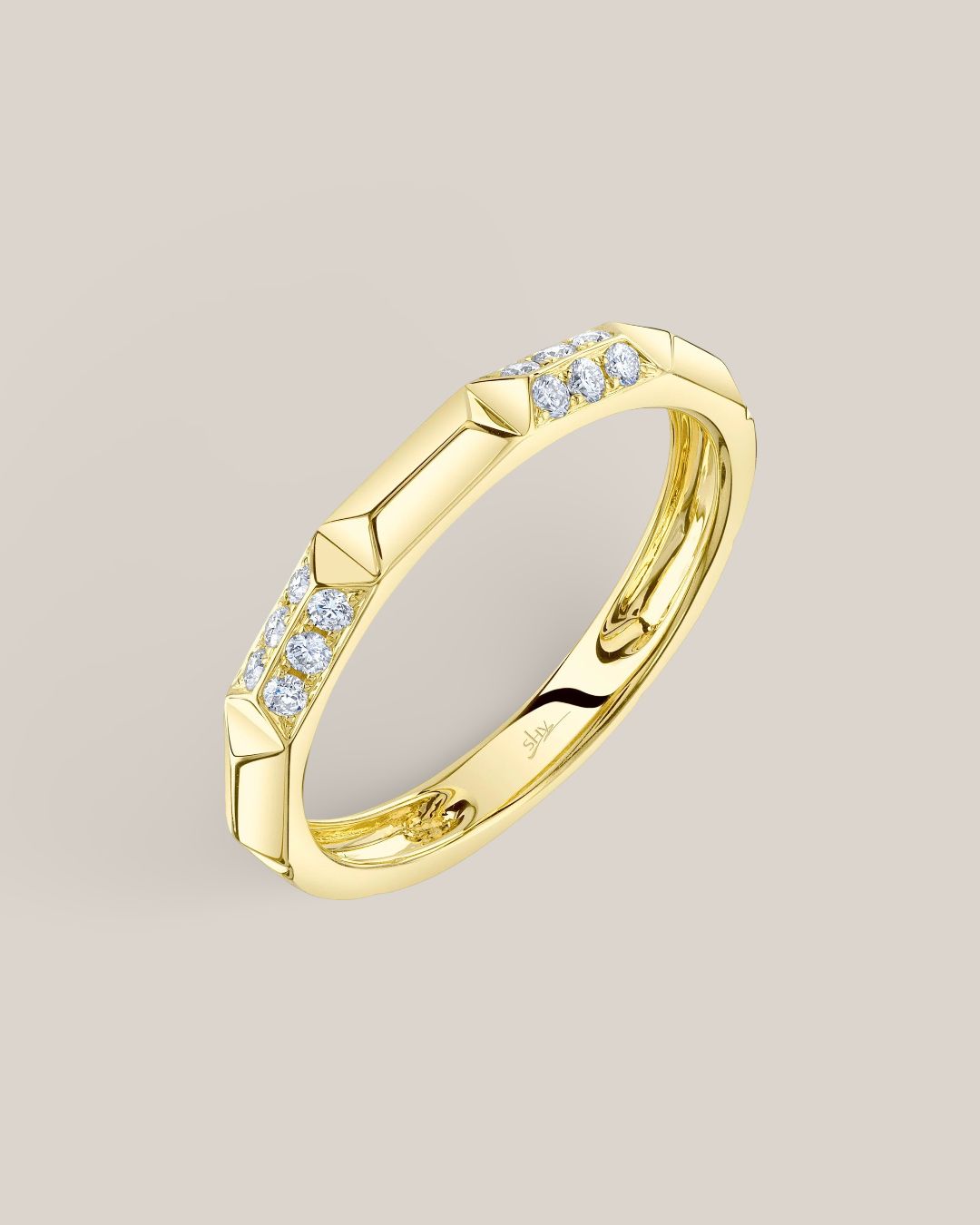 Diamond Geo-Cut Band