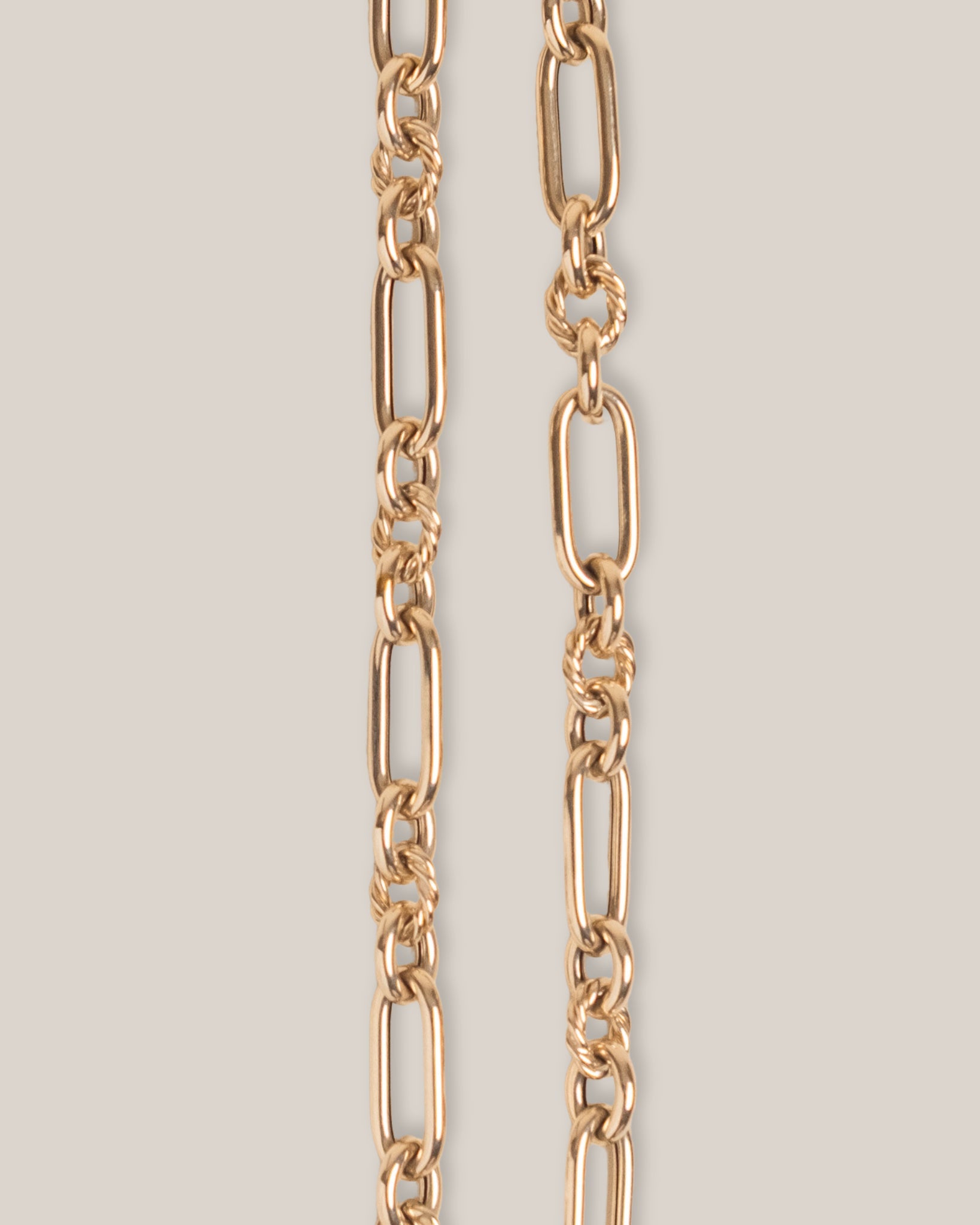 Triple Fancy Link Chain