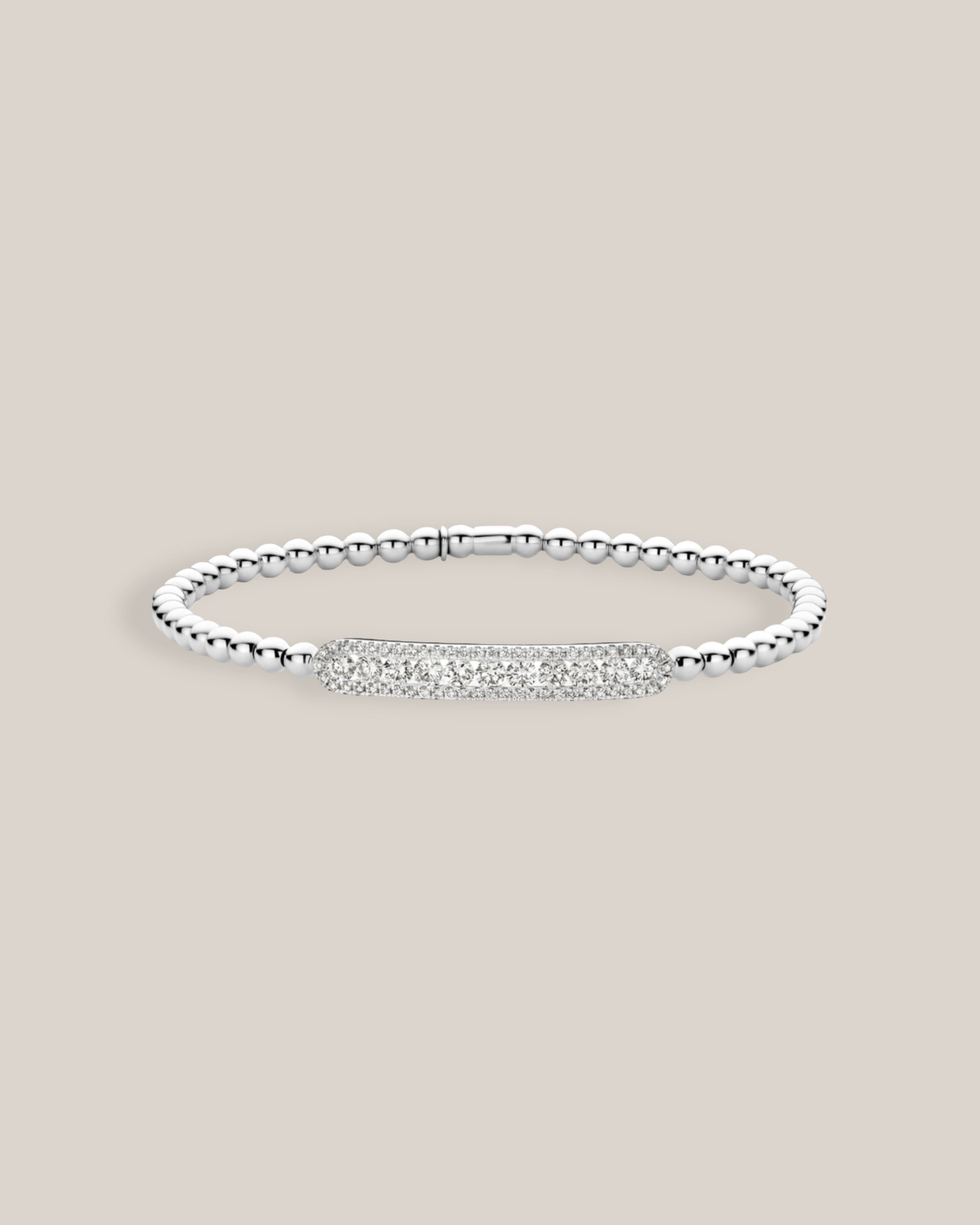 Halo Bar Stretch Bracelet