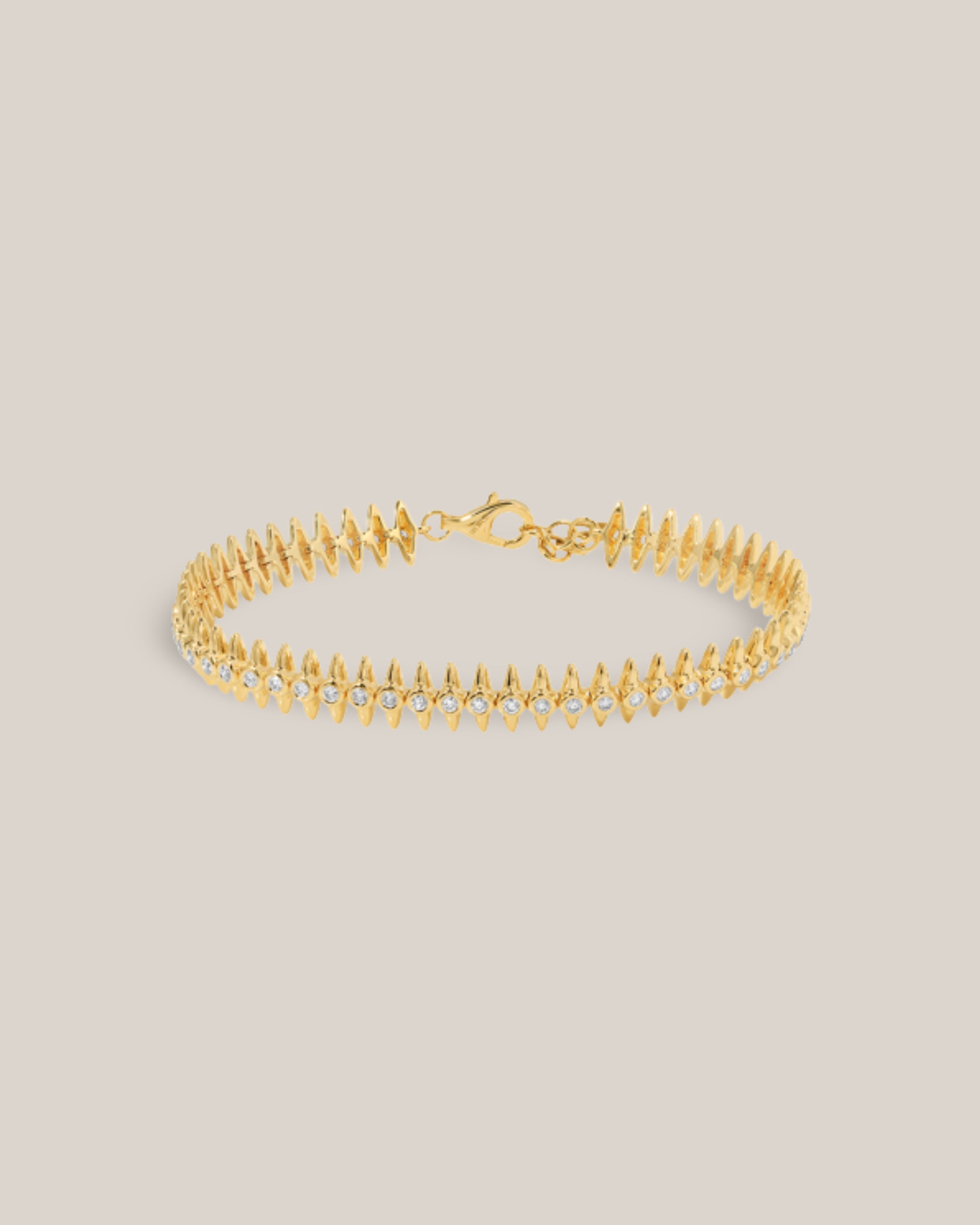 Spike Diamond Bracelet