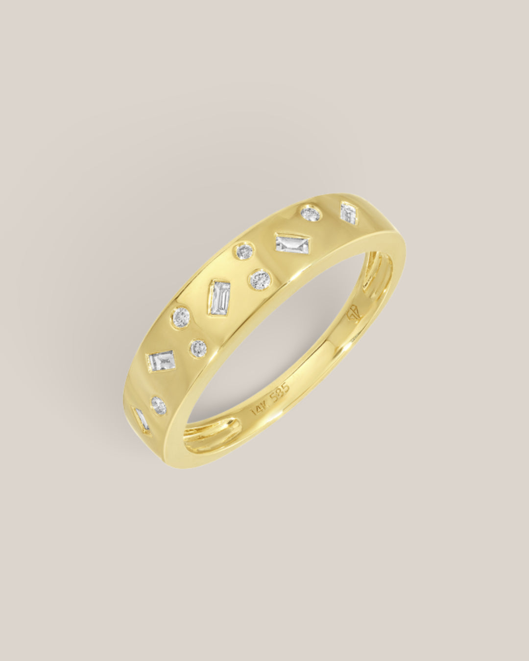 Multi Shape Inlay Ring