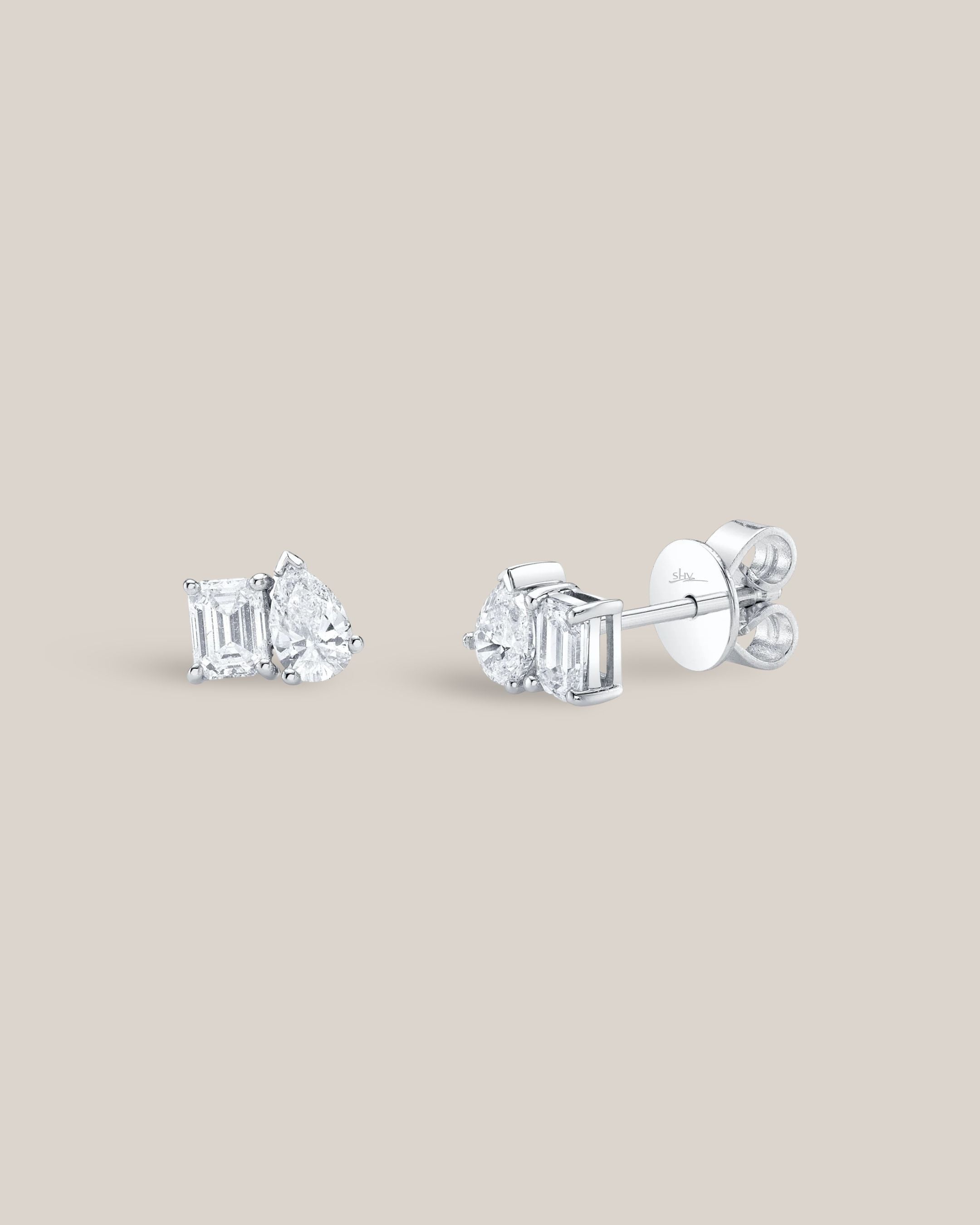 Toi Et Moi Stud Earrings