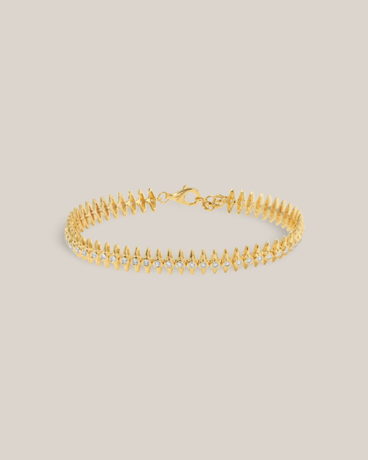 Spike Diamond Bracelet